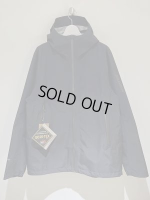 画像1: SALOMON（サロモン） GORE-TEX Nylon Hooded Jacket（ゴアテックス ナイロンフーデッドジャケット） ブラック