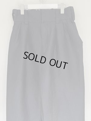 画像2: barbell object（バーベルオブジェクト） zipper pt（ジッパーパンツ） ブラック