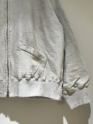 画像5: ANCELLM（アンセルム） Zip Up Hoodie（ジップアップフーディー） ヘザーホワイト
