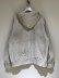画像9: ANCELLM（アンセルム） Zip Up Hoodie（ジップアップフーディー） ヘザーホワイト (9)