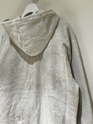 画像10: ANCELLM（アンセルム） Zip Up Hoodie（ジップアップフーディー） ヘザーホワイト