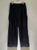 画像1: THE JEAN PIERRE（ジャンピエール） BETA 3tuck Nylon Trousers（ベータ 3タック ナイロントラウザー） ブラック (1)