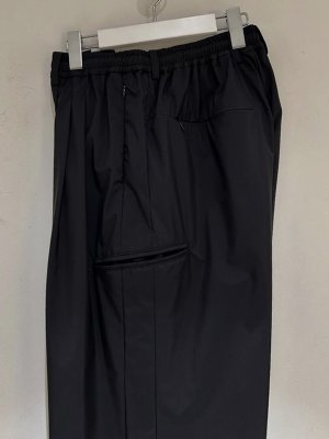 画像7: THE JEAN PIERRE（ジャンピエール） BETA 3tuck Nylon Trousers（ベータ 3タック ナイロントラウザー） ブラック