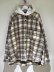 画像1: ANCELLM（アンセルム） Nel Check Hoodie Shirt（ネルチェックフーディーシャツ） アイボリー (1)