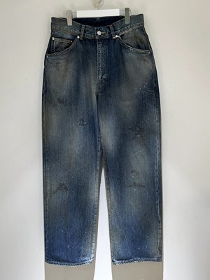 画像1: ANCELLM（アンセルム） #02 Aging01 Denim Pants（#02 エイジング01 デニムパンツ） インディゴ