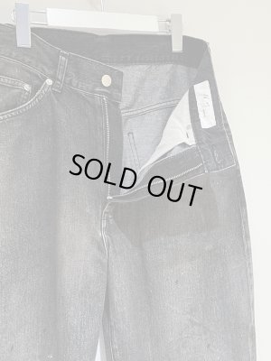 画像4: ANCELLM（アンセルム） #02 Aging01 Denim Pants（#02 エイジング01 デニムパンツ） ブラック