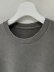 画像4: ANCELLM（アンセルム） Embroidery Dyed LS T-Shirt（エンブロイダリー ダイド ロングスリーブTシャツ） グレー (4)