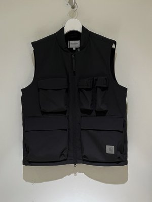 画像1: Carhartt WIP（カーハートWIP） Kilda Vest（キルダベスト） ブラック
