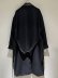 画像8: THE JEAN PIERRE（ジャンピエール） Leather Collar Coat（レザーカラーコート） ブラック