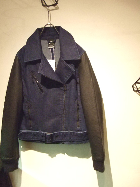 NIKE NSW / Denim Leather Jacket デニムレザー+nikita.wp