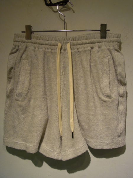 Uru ウル パイルショートパンツ グレー Margin