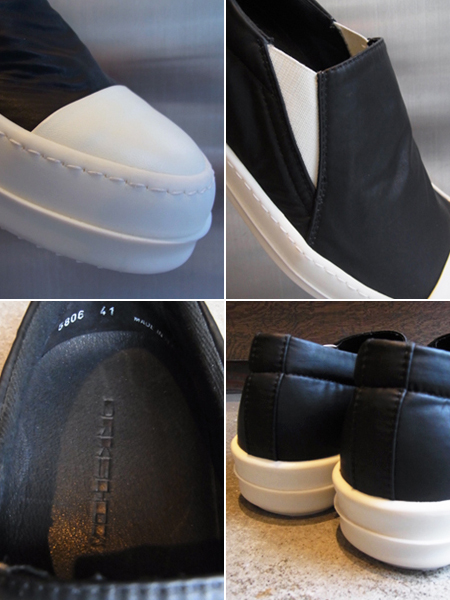 rick owens　ボートスニーカー