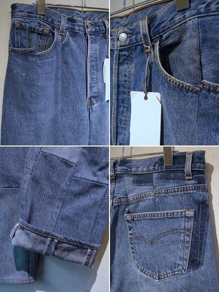 unused アンユーズド levis リーバイス 501 リメイクデニムパンツパンツ