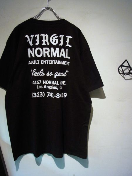 VIRGIL NORMAL（ヴァージルノーマル） オリジナルロゴTシャツ - margin