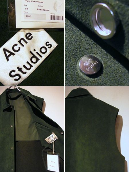 Acne Studios（アクネ ストゥディオズ） PUスウェードレザー