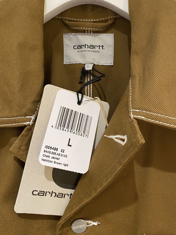 Carhartt  WIP (カーハート) チョークシャツジャケット　ブラウン