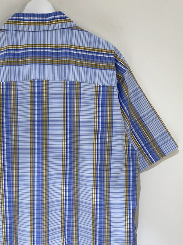 MARNI（マルニ） オープンカラー ショートスリーブ チェックシャツ 
