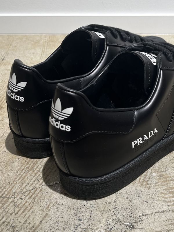 定価 24.5cm PRADA adidas アディダス プラダ black
