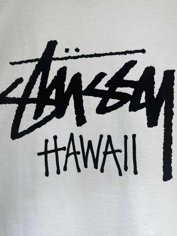 STUSSY（ステューシー） HAWAII（Kailua）限定 ロゴTシャツ ホワイト - margin