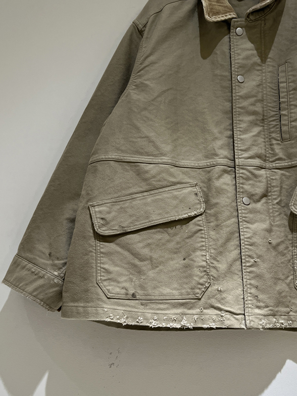 ANCELLM（アンセルム） Moleskin Work Jacket（モールスキン