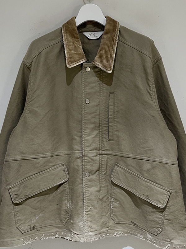 ANCELLM（アンセルム） Moleskin Work Jacket（モールスキン