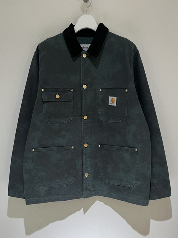 Carhartt ダックジャケット チョアコート グリーン 緑 80s USA製 Carhartt カーハート ミシガン チョアコート XL-TALL